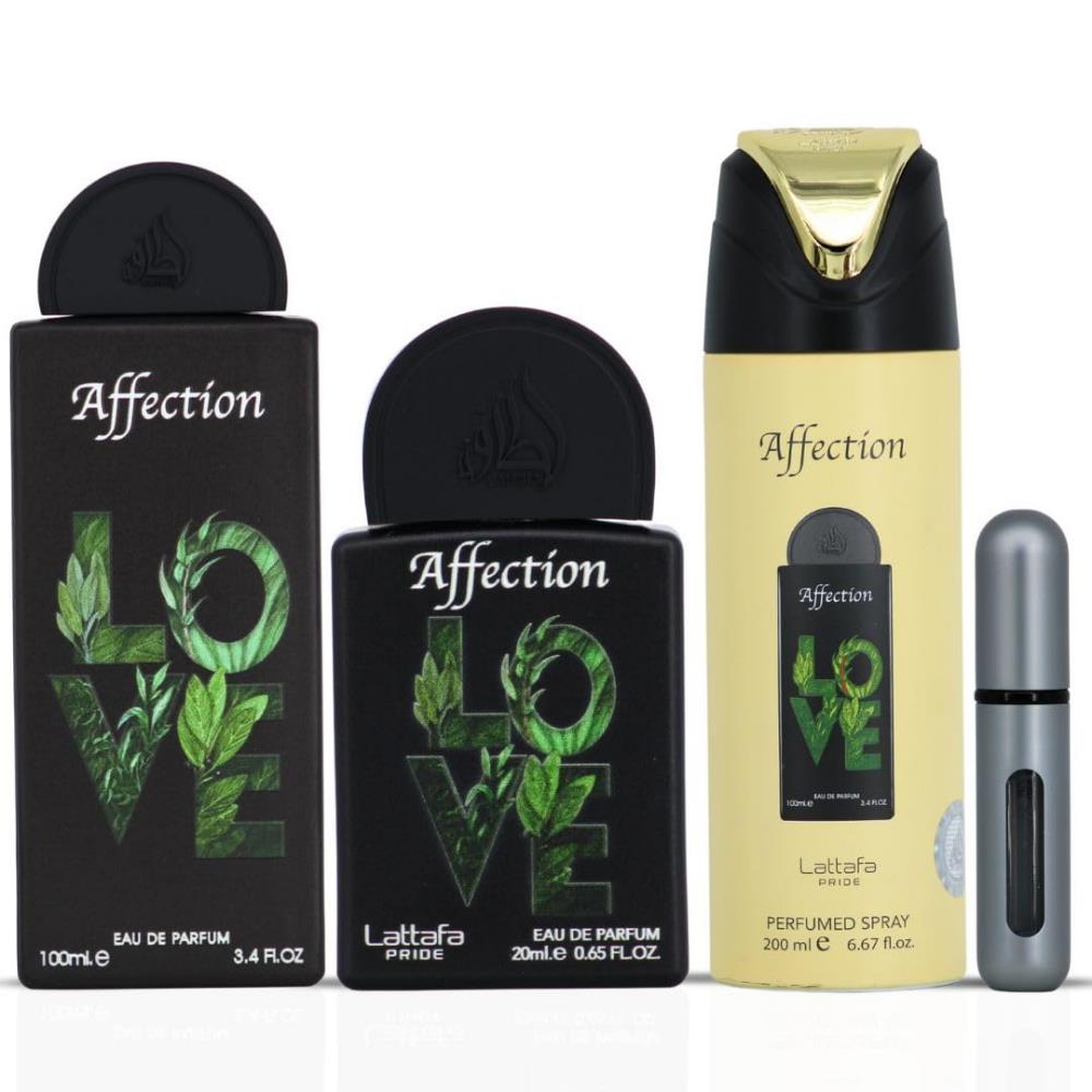 Lattafa Pride Affection EDP 100 ml + EDP 20 ml +  Deodorant 200 ml Unisex Parfüm Seti