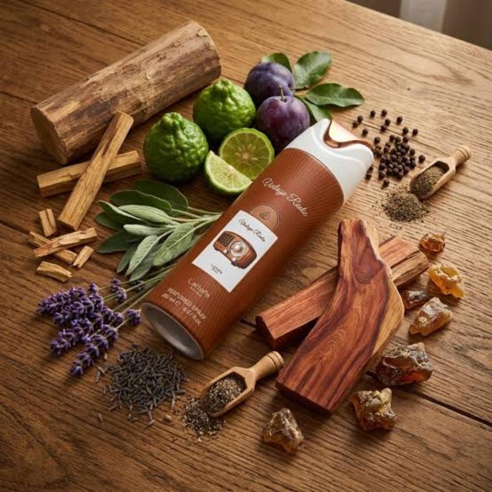 Lattafa Pride Vintage Radio Bodyspray 200 ml Kadın Vücut Spreyi