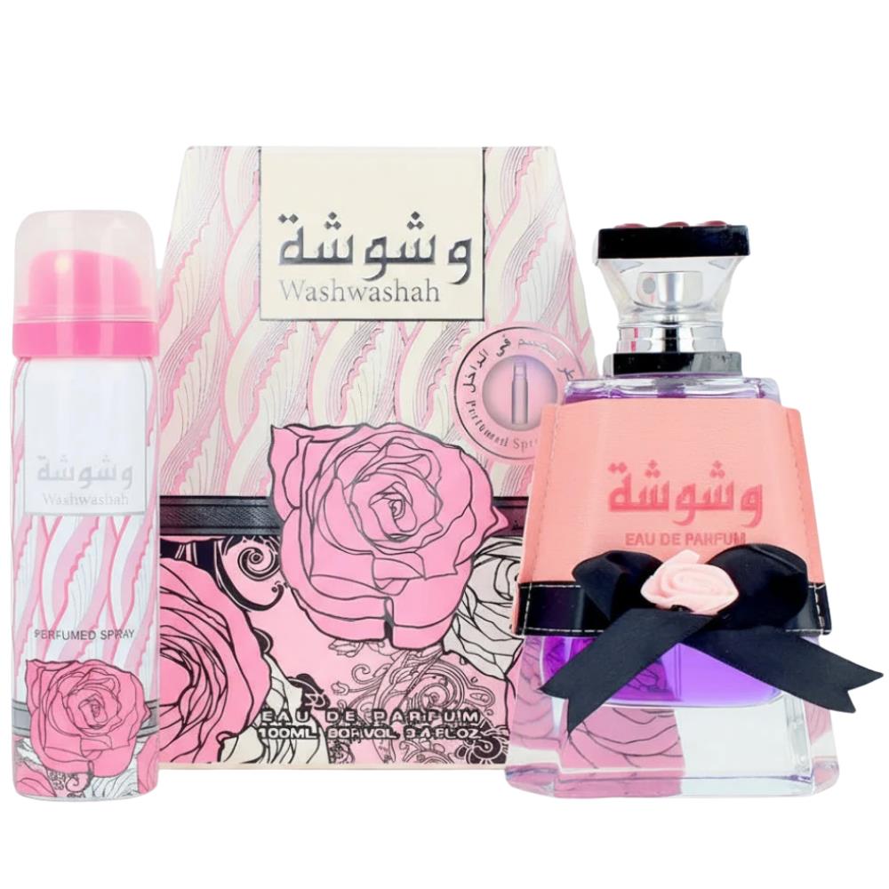 Lattafa Washwasha EDP 100 ml + Deodorant 50 ml Kadın Parfüm Seti