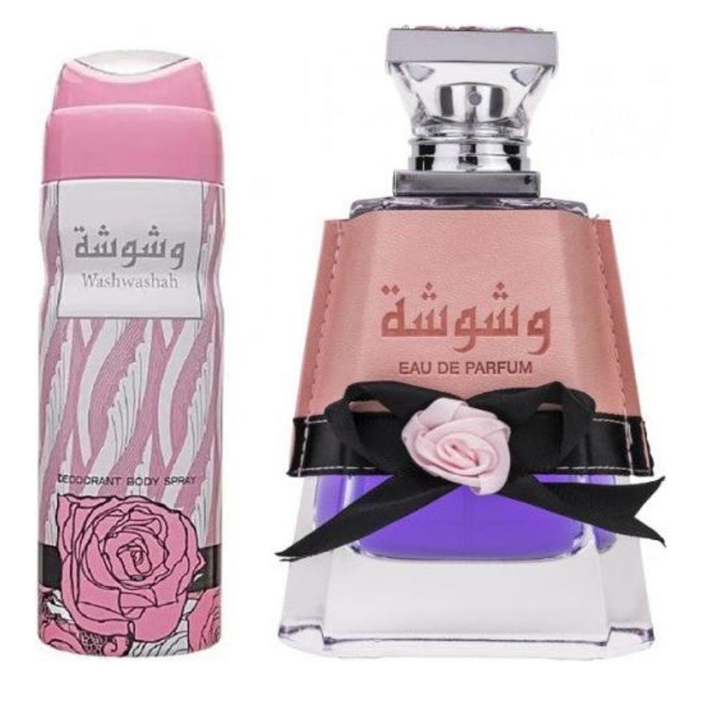 Lattafa Washwasha EDP 100 ml + Deodorant 50 ml Kadın Parfüm Seti
