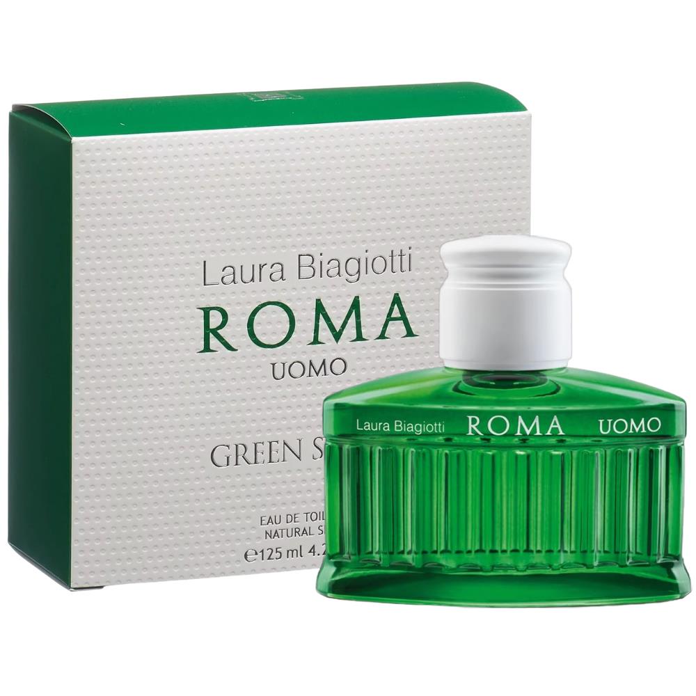 Laura Biagiotti Roma Uomo Green Swing EDT 125 ml Erkek Parfümü