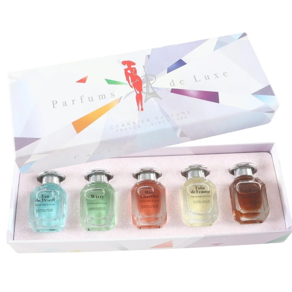 Charrier Parfums Parfums de Luxe 5x12 ml EDP Kadın Parfüm Seti