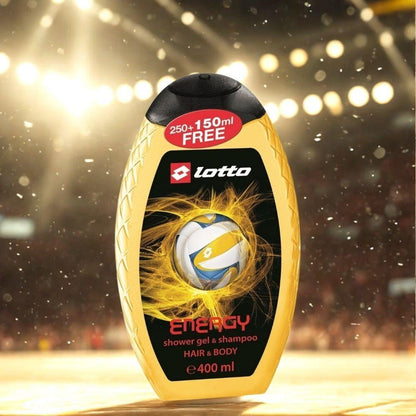 Lotto Energy Erkek Shower Gel , Shampoo 400 ml