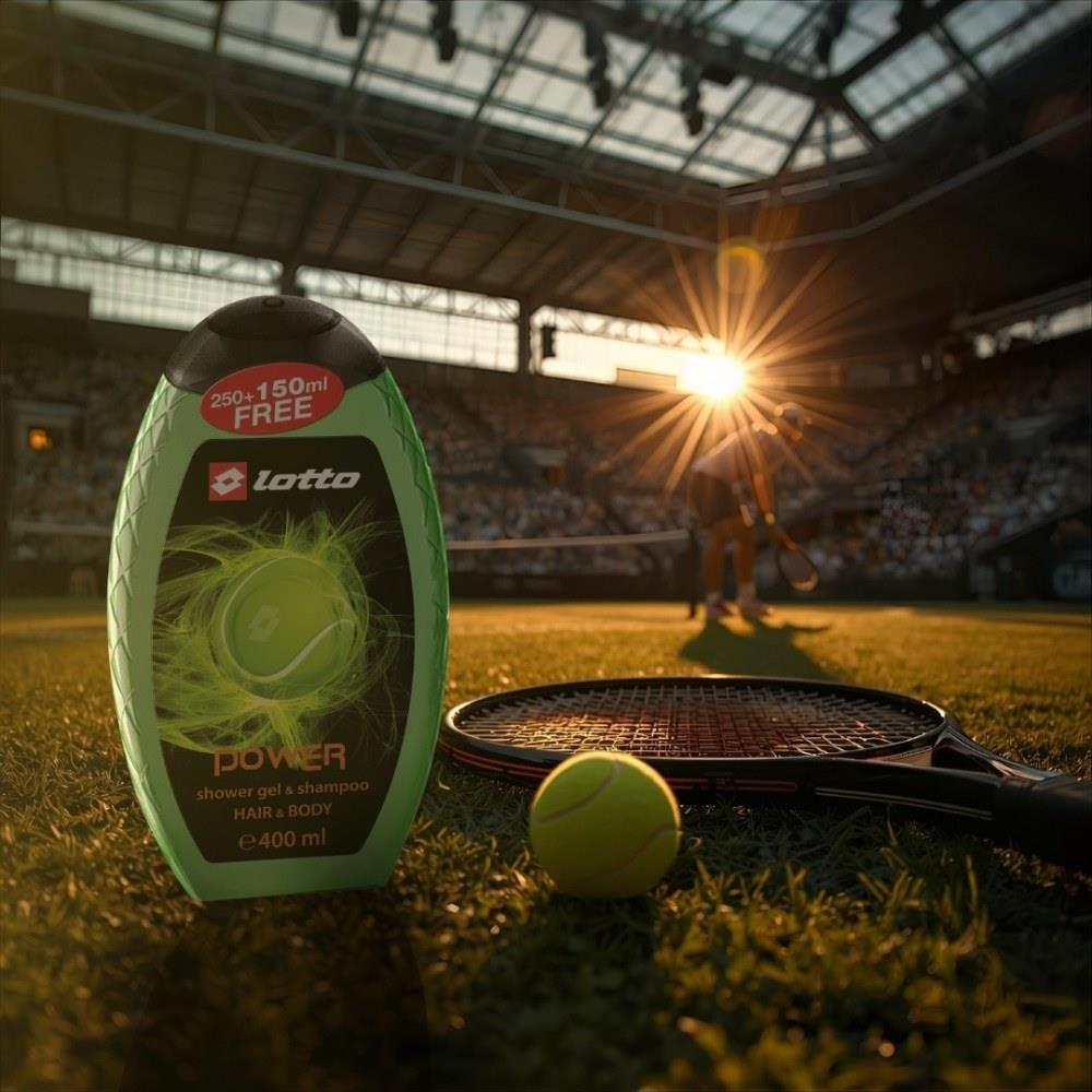 Lotto Power Erkek Shower Gel , Shampoo 400 ml