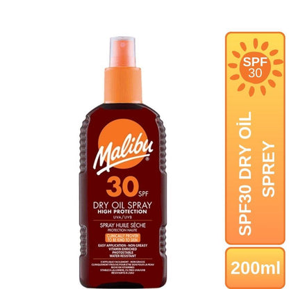 Malibu Güneş Koruyucu Dry Oil Sprey SPF30 200ml