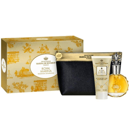 Marina De Bourbon Royal Marina Diamond EDP 100 ml + Body Lotion 100 ml Kadın Parfümü Seti