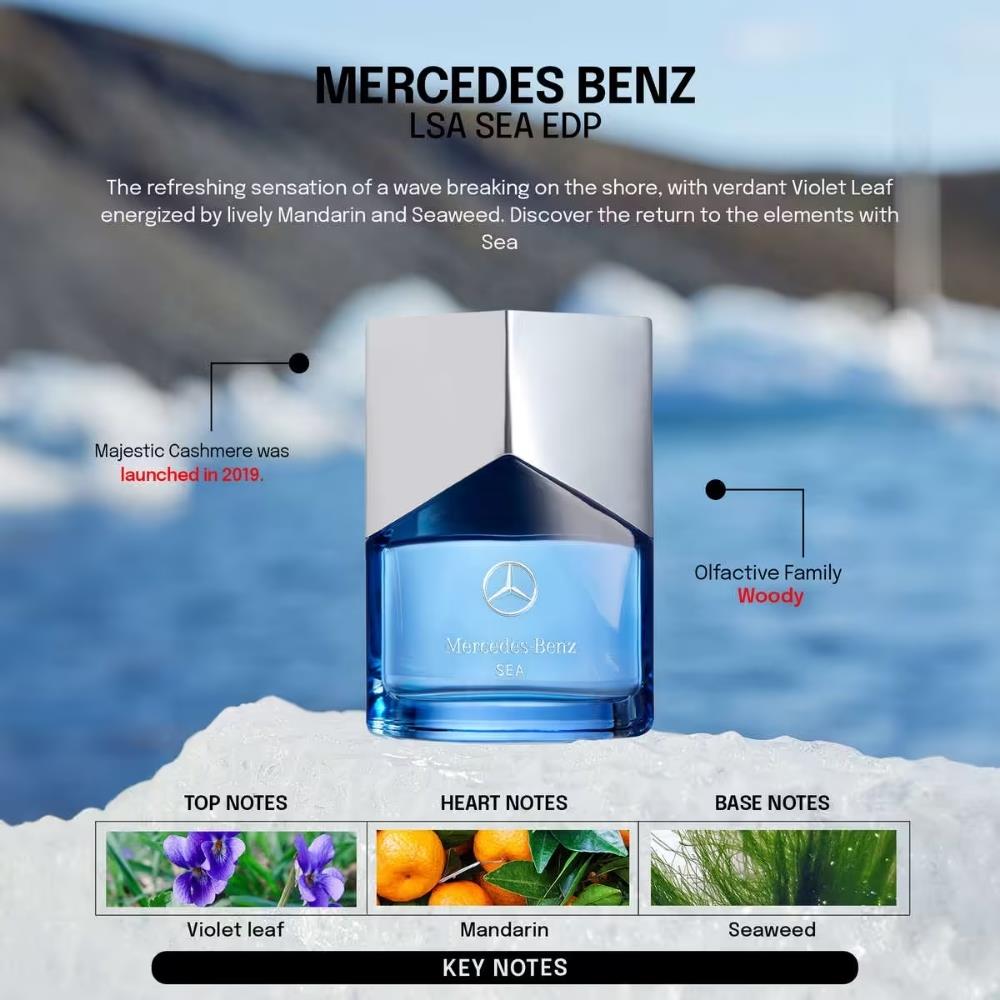 Mercedes-Benz Sea EDP 60 ml Erkek Parfümü