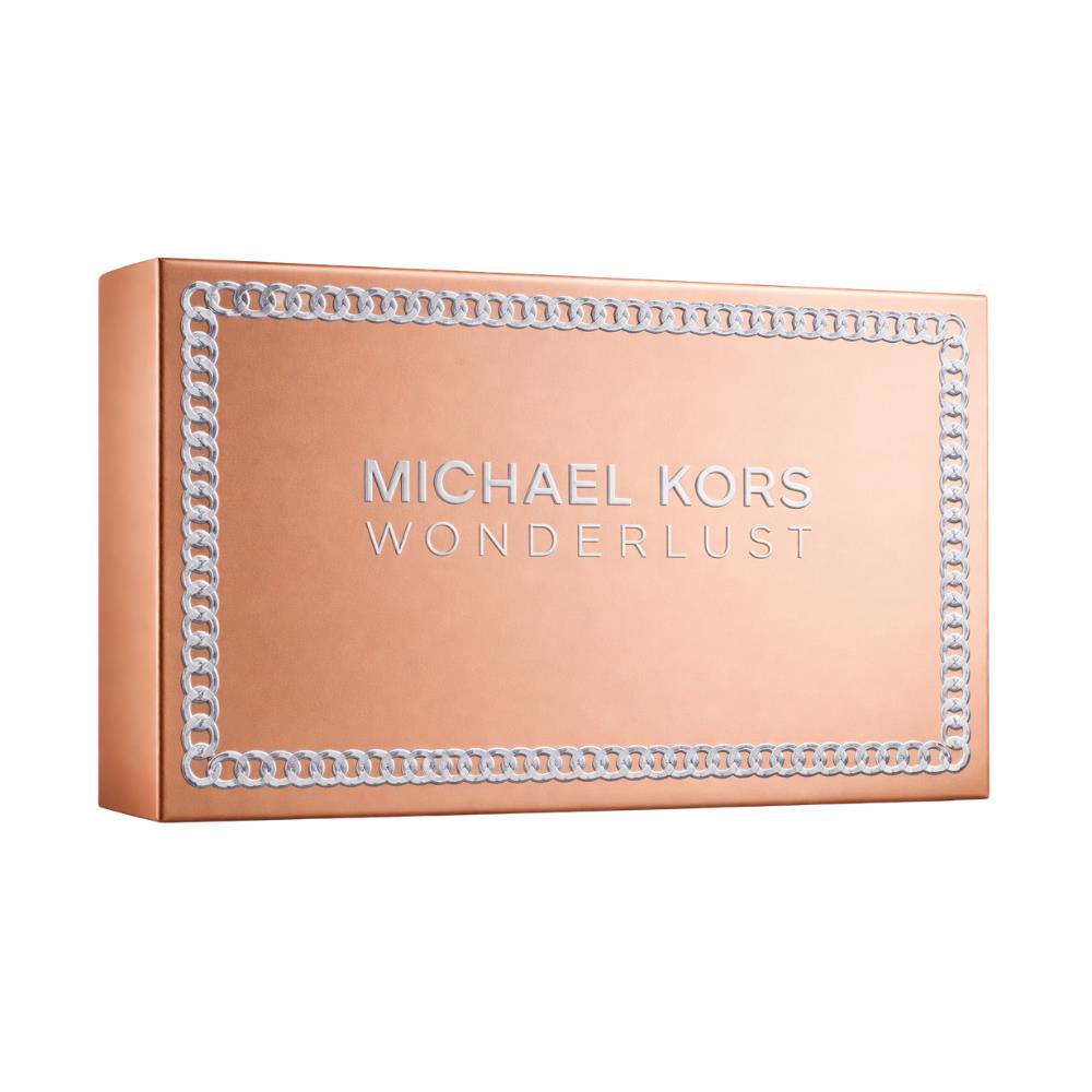 Michael Kors Wonderlust EDP 100 ml + Shower Gel 100 ml + Body Lotion 100 ml + Travel Spray 10 ml Kadın Parfüm Seti