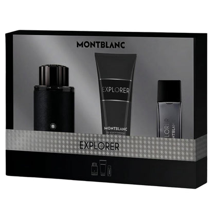 Mont Blanc Explorer EDP 100 ml + EDP 15 ml + 100 ml Shower Gel Erkek Parfüm Seti