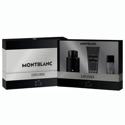 Mont Blanc Explorer EDP 100 ml + EDP 15 ml + 100 ml Shower Gel Erkek Parfüm Seti