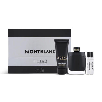 Mont Blanc Legend EDP 100 ml + EDP 2 x 7,5 ml + 100 ml Shower Gel Erkek Parfüm Seti