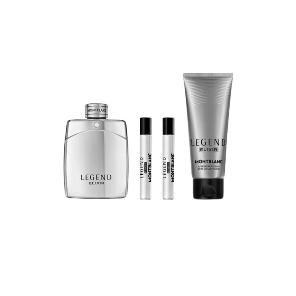 Mont Blanc Legend Elixir Parfüm 100 ml + Shower Gel 100 ml + 2x 7,5 ml Erkek Parfüm Seti
