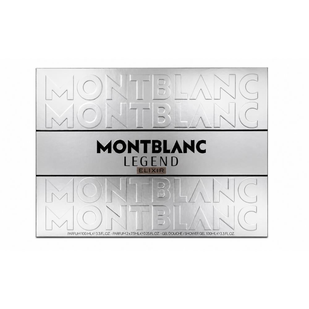 Mont Blanc Legend Elixir Parfüm 100 ml + Shower Gel 100 ml + 2x 7,5 ml Erkek Parfüm Seti