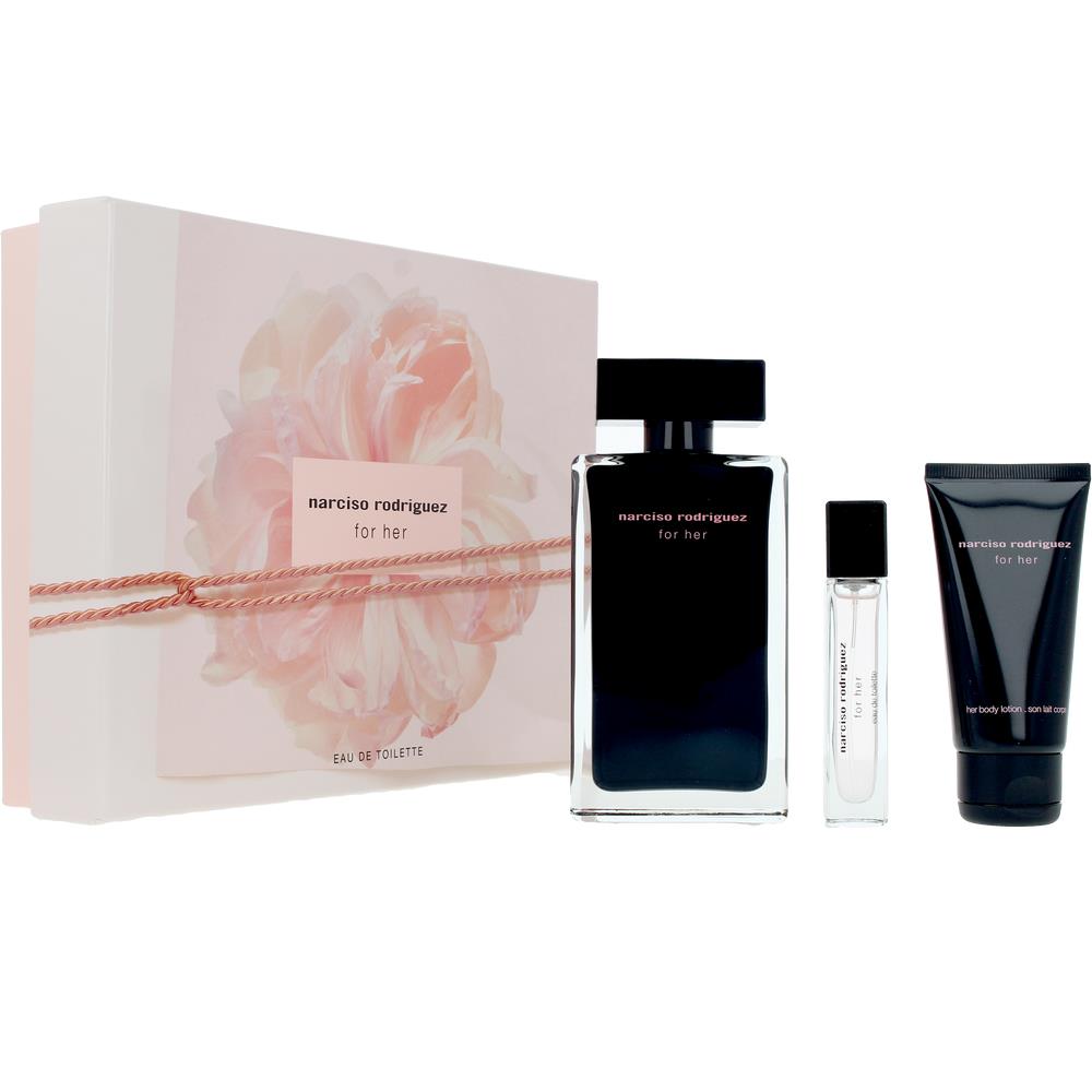 Narciso Rodriguez For Her EDT 100 ml + EDT 10 ml+ 50 ml Body Lotion Kadın Parfüm Seti