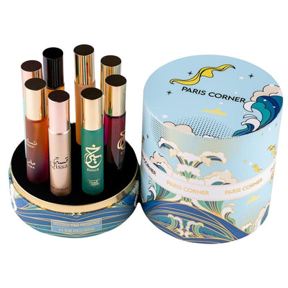Paris Corner Discover Your Fragrance Set 8 x 15 ml EDP Unisex Parfüm Seti