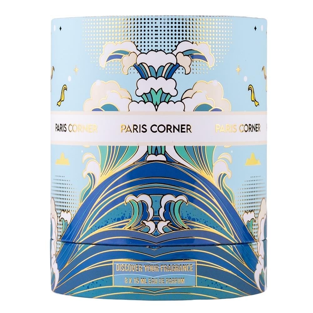 Paris Corner Discover Your Fragrance Set 8 x 15 ml EDP Unisex Parfüm Seti