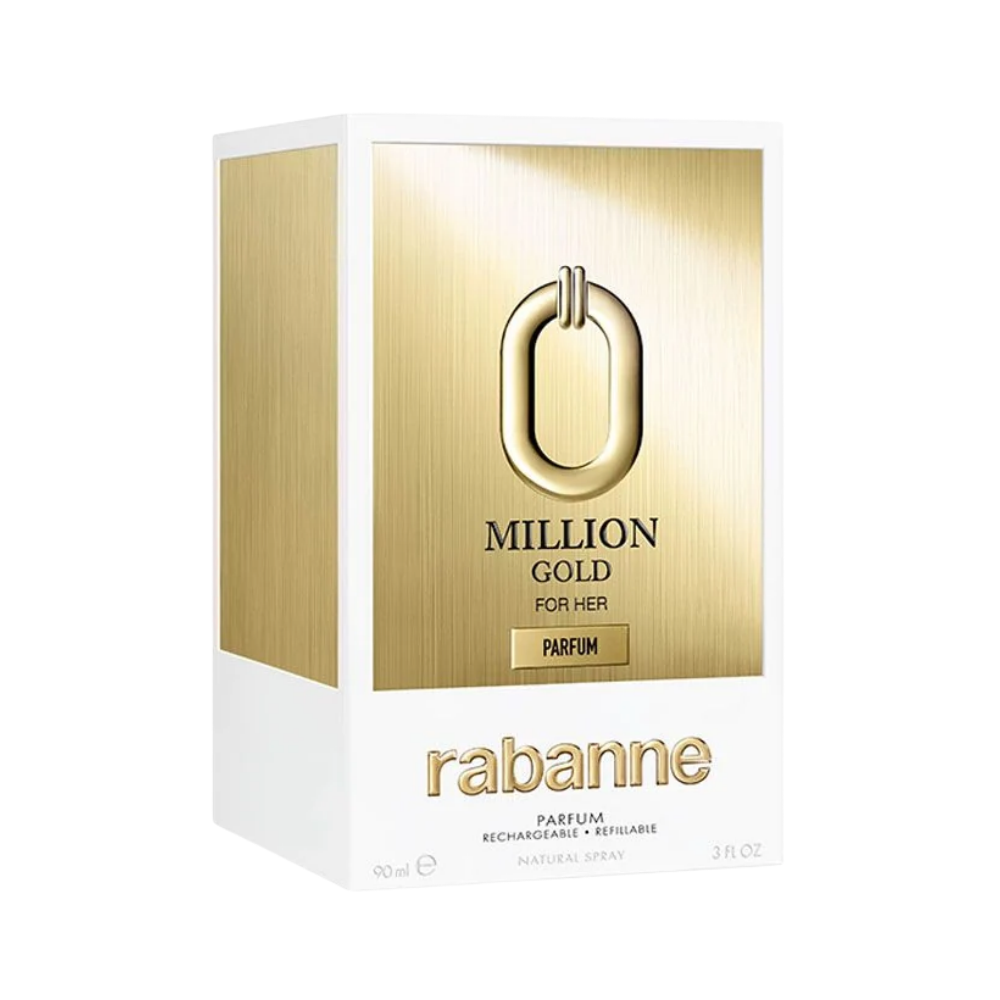 Rabanne Million Gold For Her Parfum 90 ml Refillable Kadın Parfümü