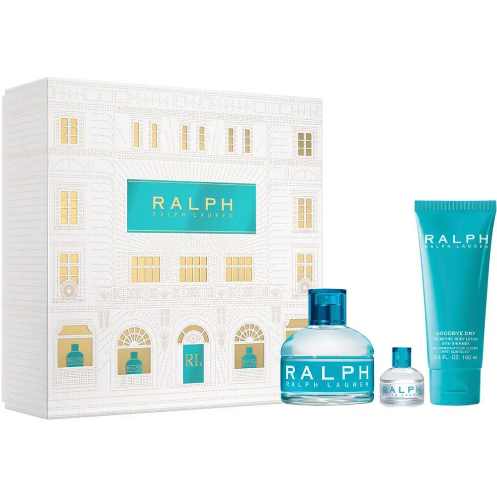 Ralph Lauren EDT 100 ml + EDT 7 ml + 100 ml Body Lotion Kadın Parfüm Seti