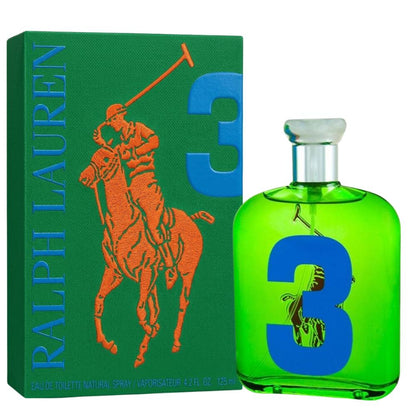 Ralph Lauren Polo Big Pony No.3 Green EDT 125 ml Erkek Parfümü