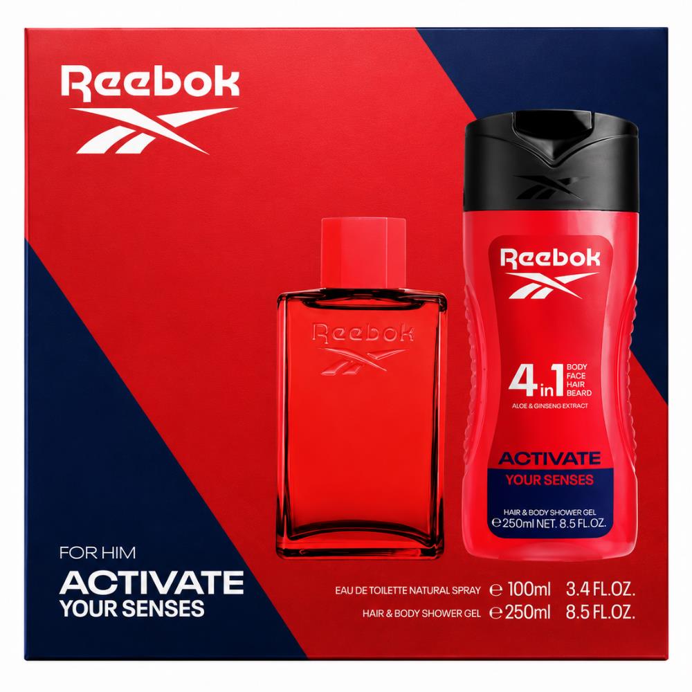 Reebok Activate EDT 100 ml + Shower Gel 250 ml Erkek Parfüm Seti