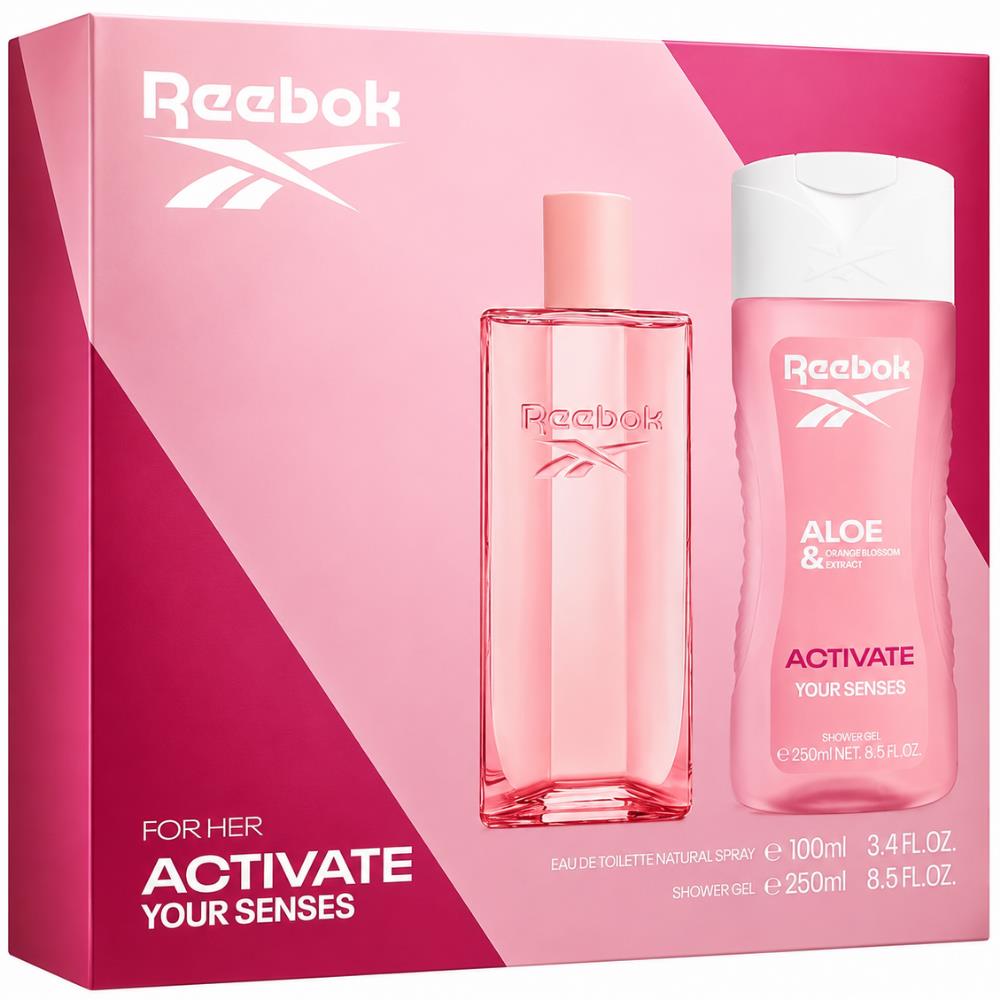 Reebok Activate EDT 100 ml + Shower Gel 250 ml Kadın Parfüm Seti