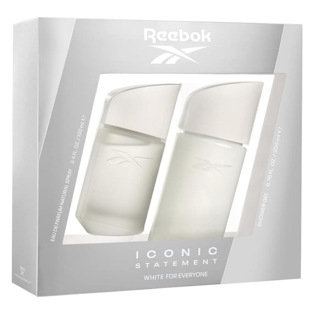 Reebok Iconic Statement White EDP 100 ml + Shower Gel  200 ml Unisex Parfüm Seti