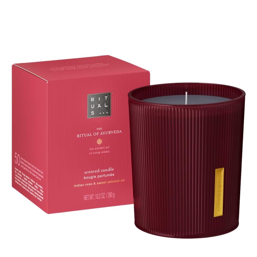 Rituals The Ritual of Ayurveda Scented Candle Indian Rose &amp; Sweet Almond Oil 290 g