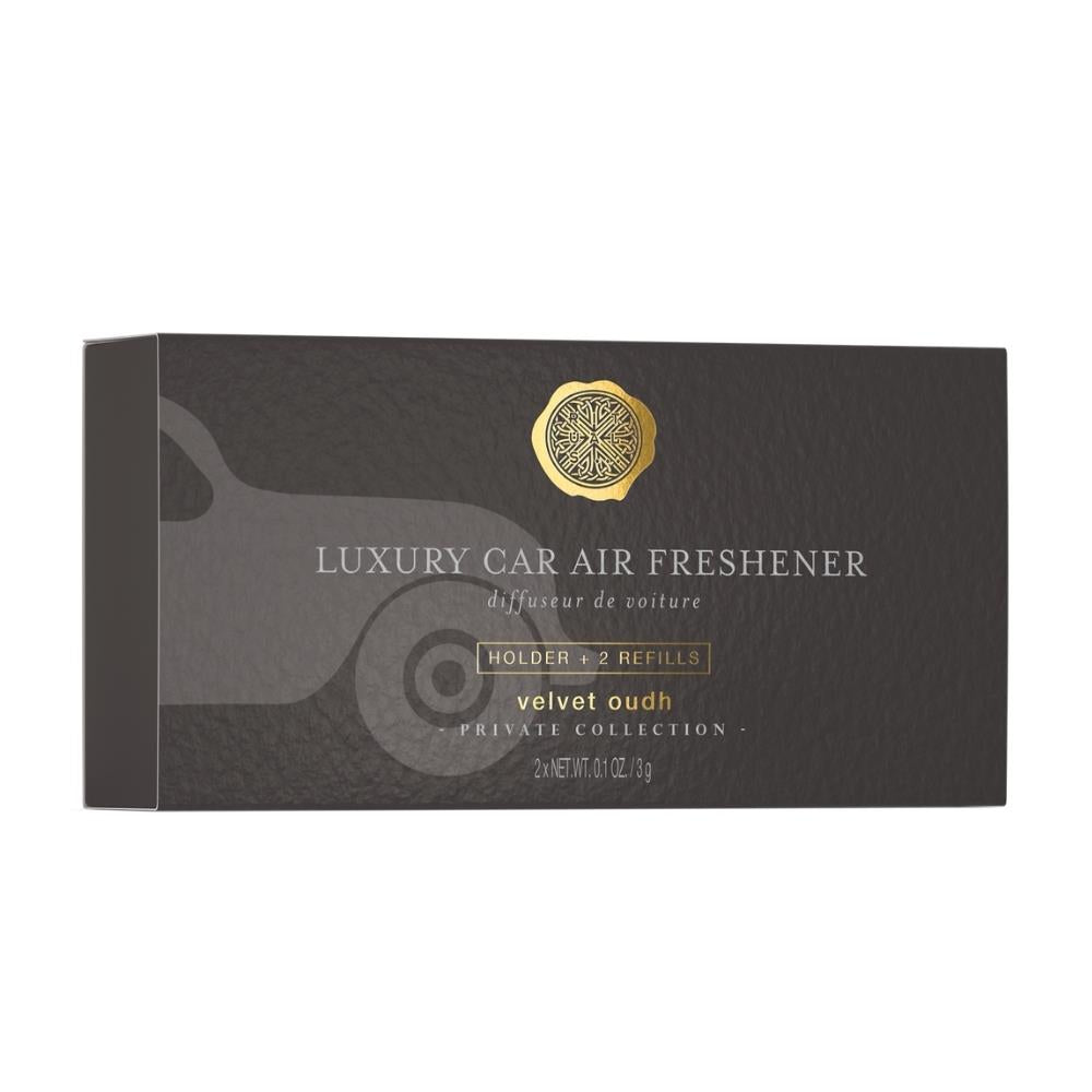 Rituals Velvet Oudh Holder + 2 x Refills 3g Luxury Car Air Freshener