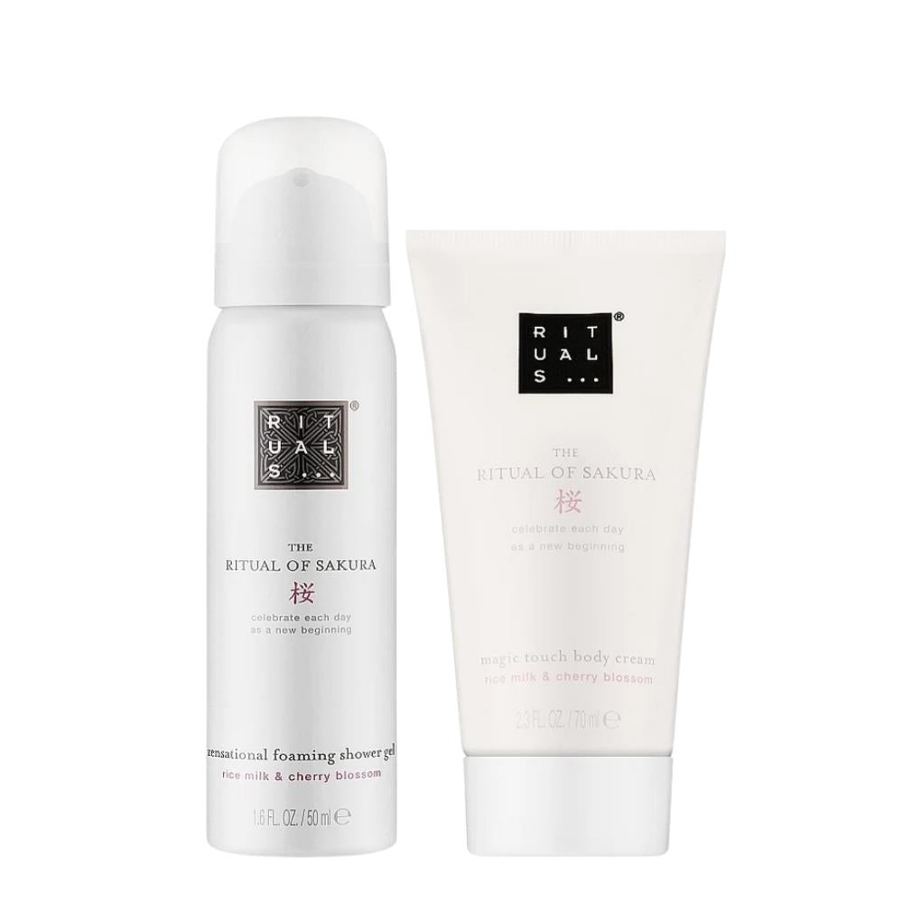 Rituals The Ritual of Sakura Body Cream 70 ml + Shower Gel 50 ml Vücut Bakım Seti