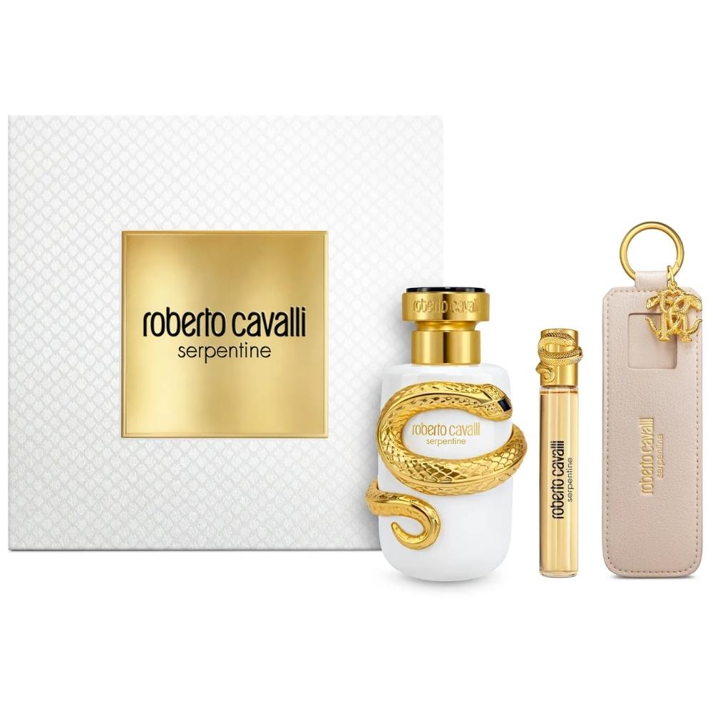 Roberto Cavalli Serpentine Parfum 100 ml + 15 ml + Charm Kılıf Kadın Parfüm Seti