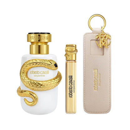 Roberto Cavalli Serpentine Parfum 100 ml + 15 ml + Charm Kılıf Kadın Parfüm Seti