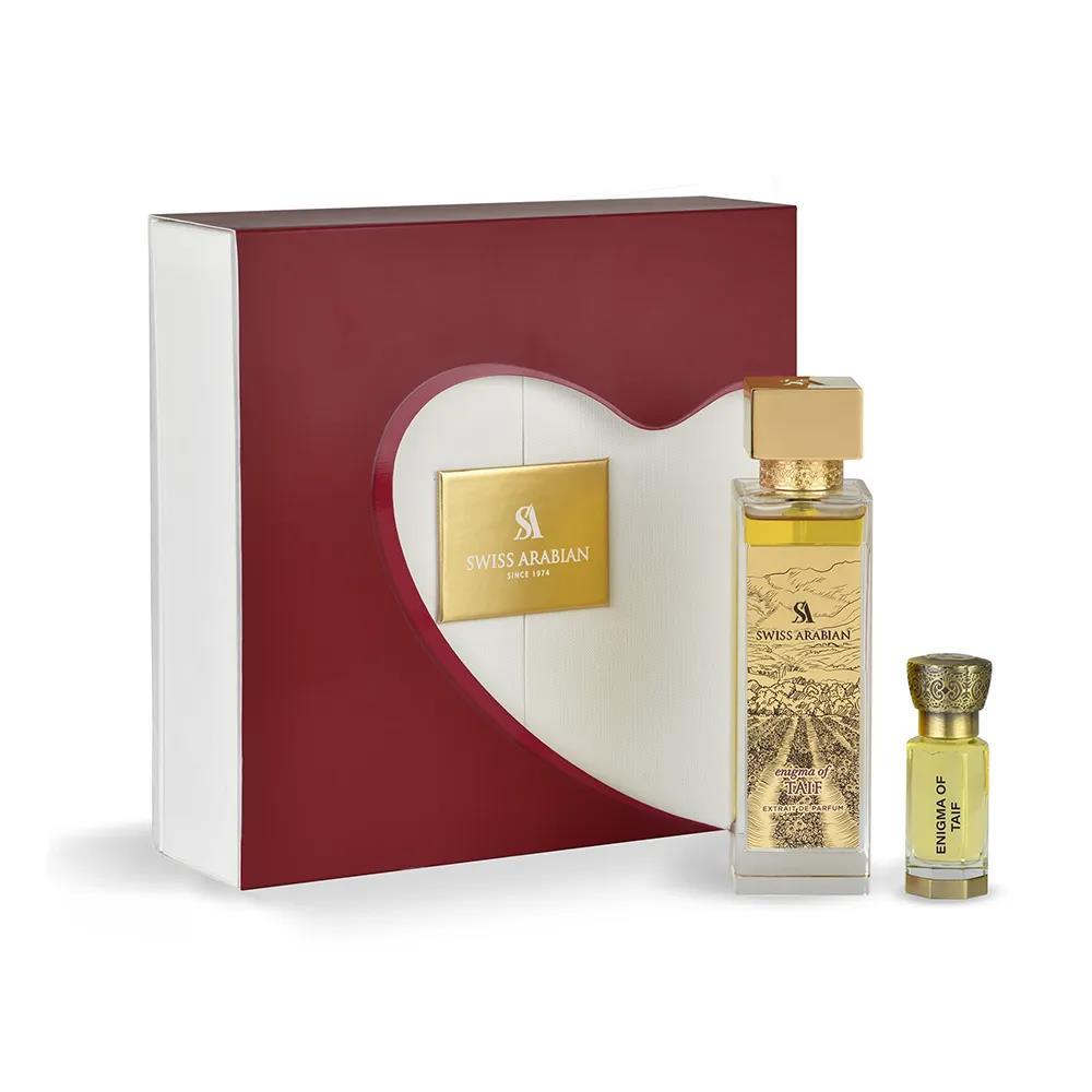 Swiss Arabian Enigma of Taif Extrait de Parfum 100 ml + 10 ml Unisex Parfüm Seti