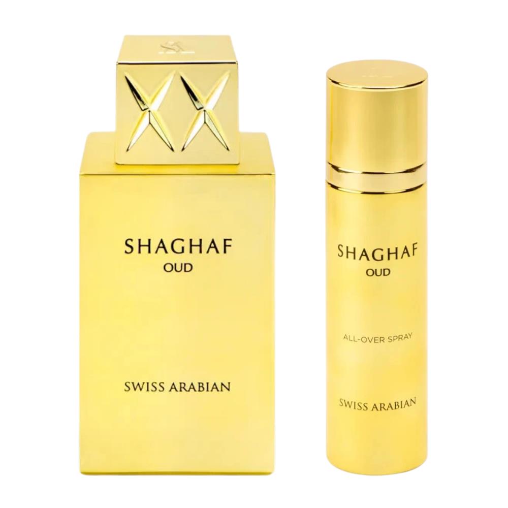 Swiss Arabian Shaghaf Oud EDP 75 ml + 75 ml Vücut Spreyi Unisex Parfüm Seti