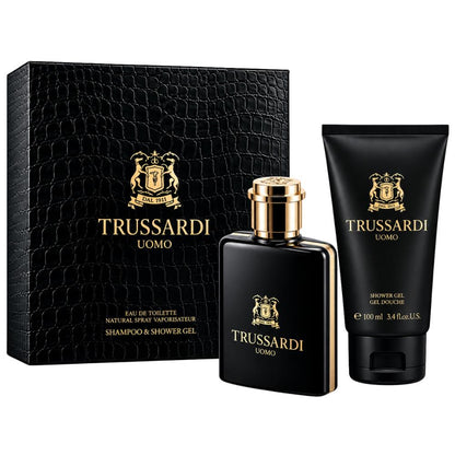 Trussardi Uomo For Men EDT 50 ml + Shower Gel 100 ml Erkek Parfüm Seti